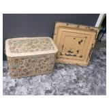 Old box and tin... Old box and tin...