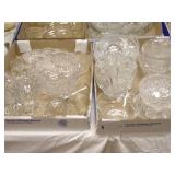 A lot full crystal dishware... A lot full crystal dishware...