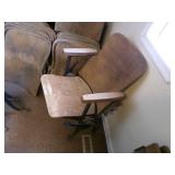 A lot full of Antique Theater Seats... A lot full of Antique Theater Seats...
