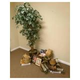 Wicker Baskets and Tree 8... Wicker Baskets and Tree 8...