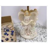 A full lot of Jewelry w/ Angel Lamp... A full lot of Jewelry w/ Angel Lamp...