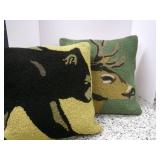 Pair of 20 x 20 Knitted Pillows Dee... Pair of 20 x 20 Knitted Pillows Dee...