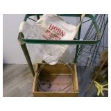 Vintage Fruit Box, Metal trash Bag ... Vintage Fruit Box, Metal trash Bag ...