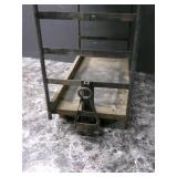 Antique Rolling Industrail Cart 6x5... Antique Rolling Industrail Cart 6x5...