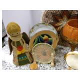 Misc Fall Decor w/ Vintage Hand Pai... Misc Fall Decor w/ Vintage Hand Pai...