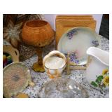 Misc Fall Decor w/ Vintage Hand Pai... Misc Fall Decor w/ Vintage Hand Pai...
