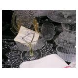 MIsc Lot of Crystal Wares w/ Beauti... MIsc Lot of Crystal Wares w/ Beauti...