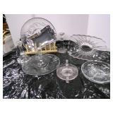 Vintge Misc Lot of Crystal Wares di... Vintge Misc Lot of Crystal Wares di...