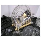 Vintge Misc Lot of Crystal Wares di... Vintge Misc Lot of Crystal Wares di...