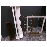 Vintage Shelves, White 48x7.5 and B... Vintage Shelves, White 48x7.5 and B...