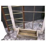 Vintage Shelves, White 48x7.5 and B... Vintage Shelves, White 48x7.5 and B...