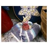 VIntage Quilt, Apple Basket w/lid r... VIntage Quilt, Apple Basket w/lid r...