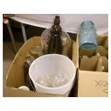 Misc lot of Vintage jars, canning j... Misc lot of Vintage jars, canning j...