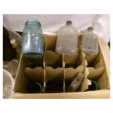 Misc lot of Vintage jars, canning j... Misc lot of Vintage jars, canning j...