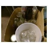 Misc lot of Vintage jars, canning j... Misc lot of Vintage jars, canning j...
