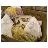 A misc lot of vintage sewing and ch... A misc lot of vintage sewing and ch...