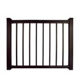 NewTechWood Allure Preassembled Aluminum 36 in. Gate in Bronze