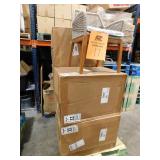 6--bali & pari Jennifer Grey and Walnut Brown Arm Chair