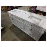 72 inch Vanity--with some damage