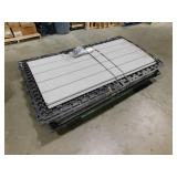 Lifetime 6 ft. W x 3.5 ft. D Resin Utility Shed with Double Door (19.5 sq. ft.)*used