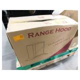 Golden Vantage 30 in. Convertible Wall Mount Range Hood with LEDs, Push Control and Carbon Filters in Stainless Steel