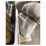 Karl home 5100 BTU (DOE) WIFI Portable Air Conditioner Cools 200 Sq. Ft. with Dehumidifier and Remote in White
