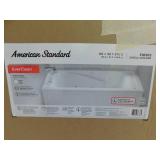 EverClean 60 in. x 32 in. Whirlpool Bathtub with Left Drain in White * Damaged corner