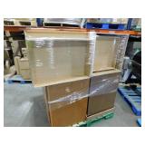 Cabinet Lot-- Damaged