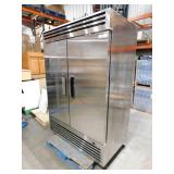 Cooler Depot 54 in. W 47cu. ft NSF Commercial 2-Door Reach in Upright Refrigerator in Stainless Steel *used