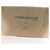 Hector II 65 in. 6 Fan Speeds Black Ceiling Fan with Remote Control Included
