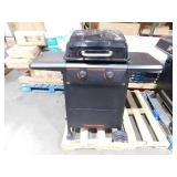 Megamaster 2-Burner Propane Gas Grill in Black