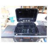 Megamaster 2-Burner Propane Gas Grill in Black