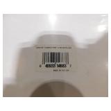 (9) 5 in. x 5 in. x 9 ft. White Vinyl Routed Fence Corner Post