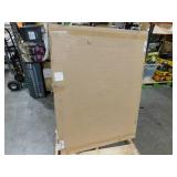 DreamLine SlimLine 48 in. x 36 in. Single Threshold Alcove Shower Pan Base in White with Center Drain