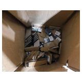 Pallet/box lot of Outdoor Accents Mission Collection ZMAX Black Post Base Side Plate and other brackets