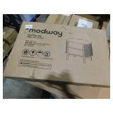 MODWAY Cadence Walnut 2-Drawer Nightstand