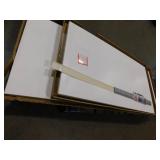 White Composite Stone-- Shower pan and Walls