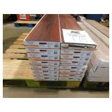 (16 cases) Lifeproof Edgewood Cherry 22 MIL x 8.7 in. W x 48 in. L Waterproof Click Lock Luxury Vinyl Plank Flooring ==321 sq feet