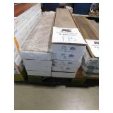 (9 cases) Home Decorators Collection Bennett Valley Oak 12 mm T x 8 in. W Waterproof Laminate Wood Flooring =140 sq feet