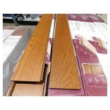 (20 cases) Home Decorators Collection Hayes Mill Oak 3/8 in. T x 5 in. W Click-Lock Wire Brushed Engineered Hardwood Flooring =394 sq ft