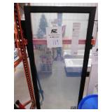 70-1/2 in. x 79-1/2 in. 200 Series Black Right-Hand Perma-Shield Sliding Patio Door with Black Interior, Moving Panel