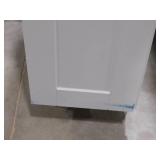 Hampton Bay Shaker 15 in. W x 24 in. D x 34.5 in. H Assembled Base Kitchen Cabinet in Dove Gray with Ball-Bearing Drawer Glides