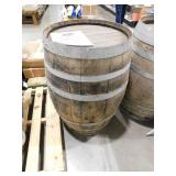 Real Wood Whiskey Barrel