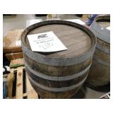 Real Wood Whiskey Barrel