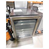 Samsung Dual Zone 24 in. 51-Bottle Free Standing Wine Cooler in Stainless Steel