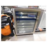 Samsung Dual Zone 24 in. 51-Bottle Free Standing Wine Cooler in Stainless Steel