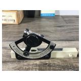 VTG. WARREN-KNIGHT CO. 40-1750 ABNEY LEVEL INCLINOMETER SURVEY TOOL VTG. WARREN-KNIGHT CO. 40-1750 ABNEY LEVEL INCLINOMETER SURVEY TOOL