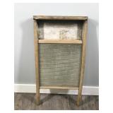 Antique National Washboard Company No. 410 Ribbed Glass Washboard-Rustic - Chicago Saginaw Memphis Antique National Washboard Company No. 410 Ribbed Glass Washboard-Rustic - Chicago Saginaw Memphis