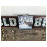 Vintage Miller Brewing Company Cold Beer Indoor Sign Vintage Miller Brewing Company Cold Beer Indoor Sign