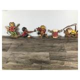 Lot of 5 Vintage Sexton Metal Wall Hanging Decor Lot of 5 Vintage Sexton Metal Wall Hanging Decor
